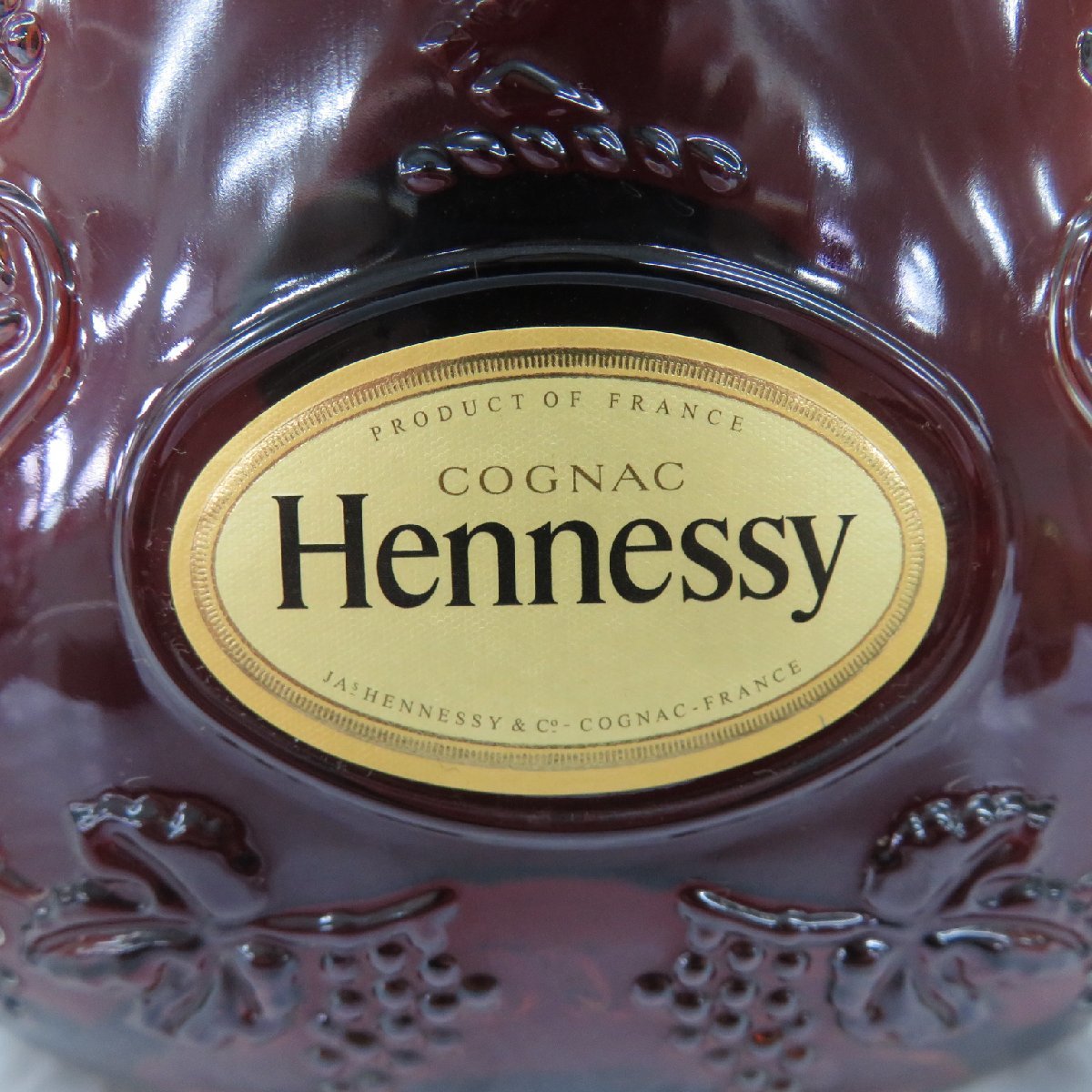 【未開栓】Hennessy ヘネシー XO 黒キャップ クリアボトル ブランデー 700ml 40% 11477187 0120_画像2