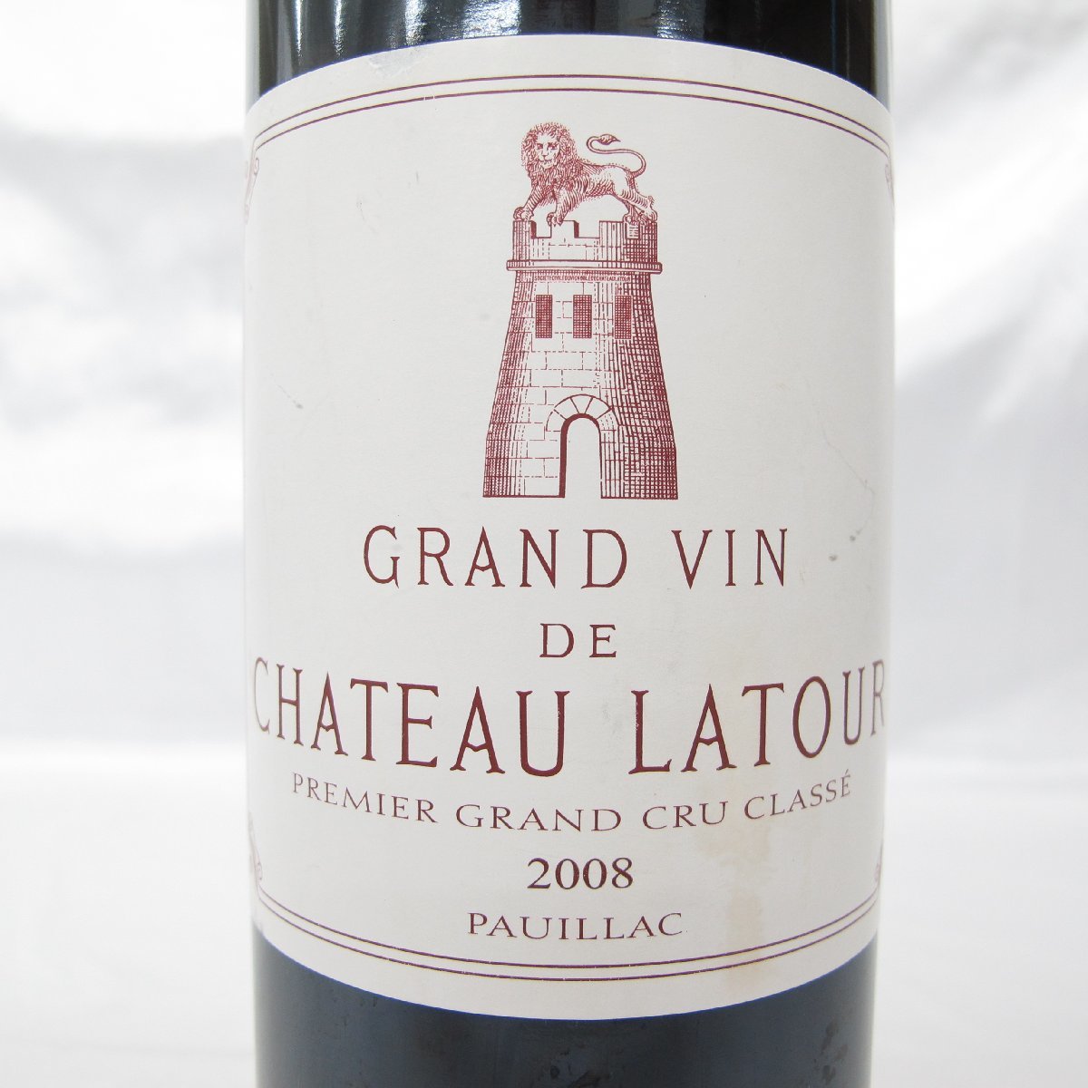 【未開栓】Chateau Latour シャトー・ラトゥール 2008 赤 ワイン 750ml 13.5% 11477302 0120_画像2