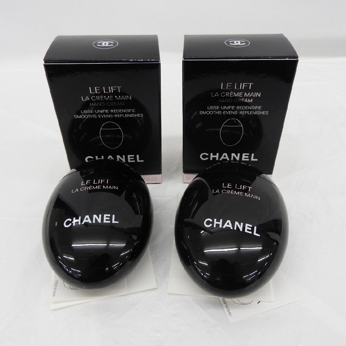 【未使用品】CHANEL シャネル ル リフト ラ クレーム マン ハンドクリーム 50ml 2個セット 箱付 953178917 0122_画像1