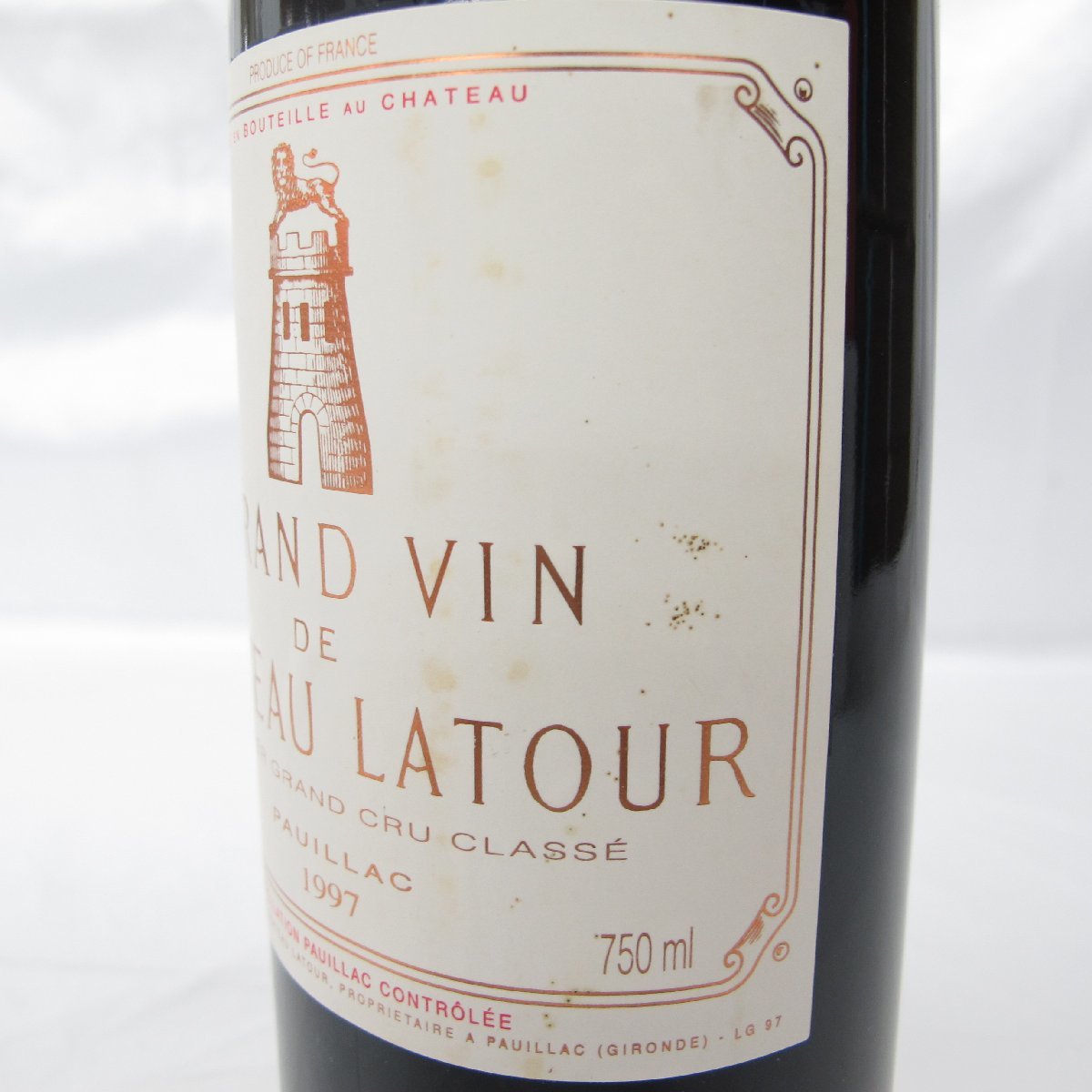 【未開栓】Chateau Latour シャトー・ラトゥール 1997 赤 ワイン 750ml 13% ※目減り有 11481052 0127_画像6