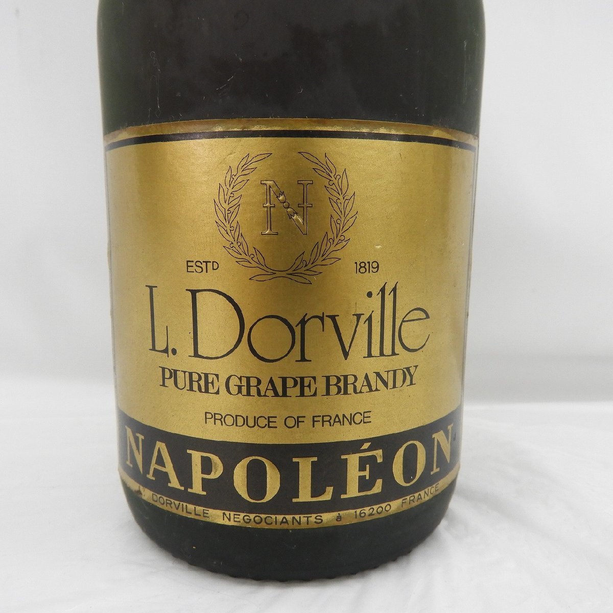 1円～【未開栓】L.Dorville ル・ドーヴィル ナポレオン ブランデー 700ml 40% 11474271 0128_画像2