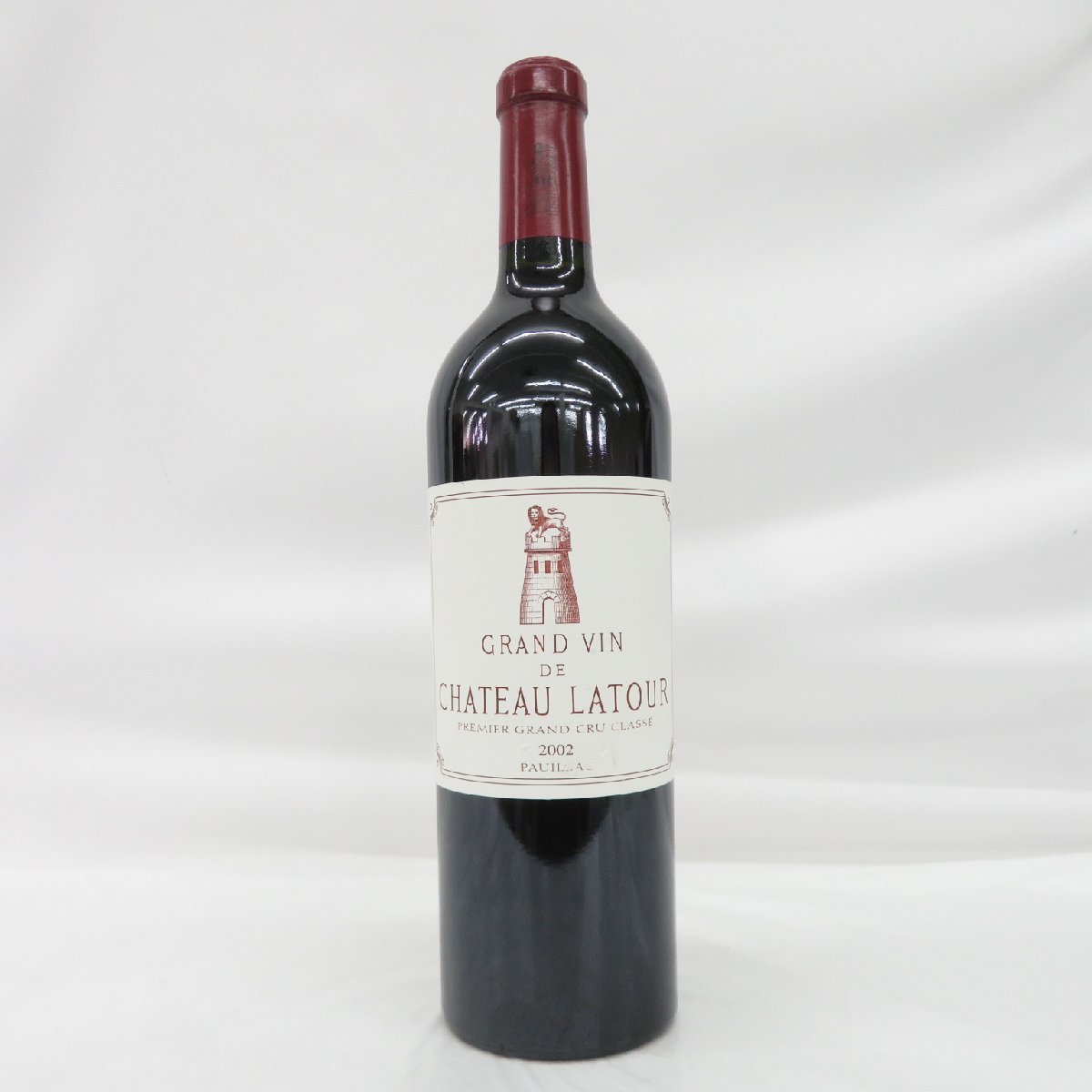 【未開栓】Chateau Latour シャトー・ラトゥール 2002 赤 ワイン 750ml 13% 11490694 0129_画像1