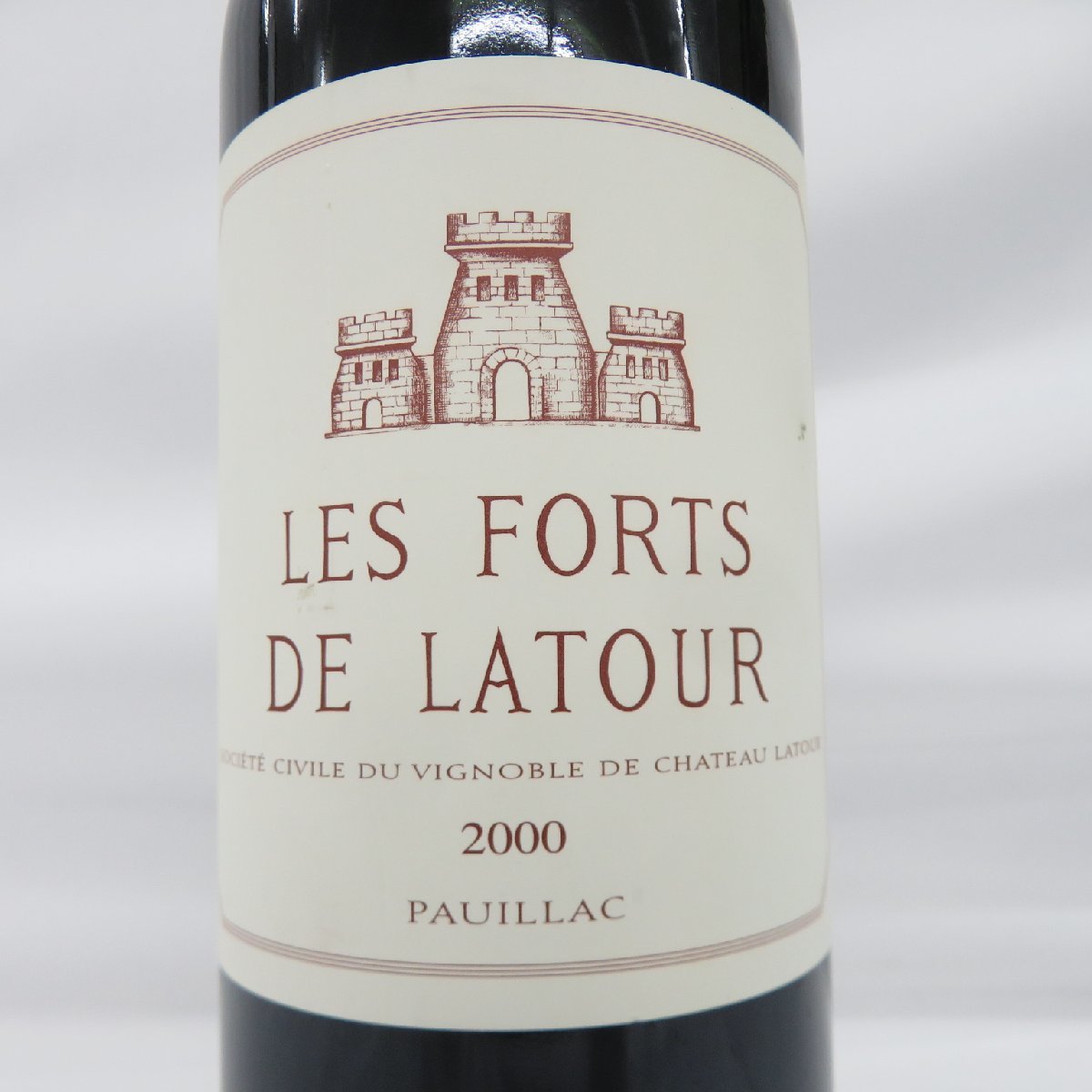 【未開栓】LES FORTS DE LATOUR レ・フォール・ド・ラトゥール 2000 赤 ワイン 750ml 13% 11487408 0202_画像2