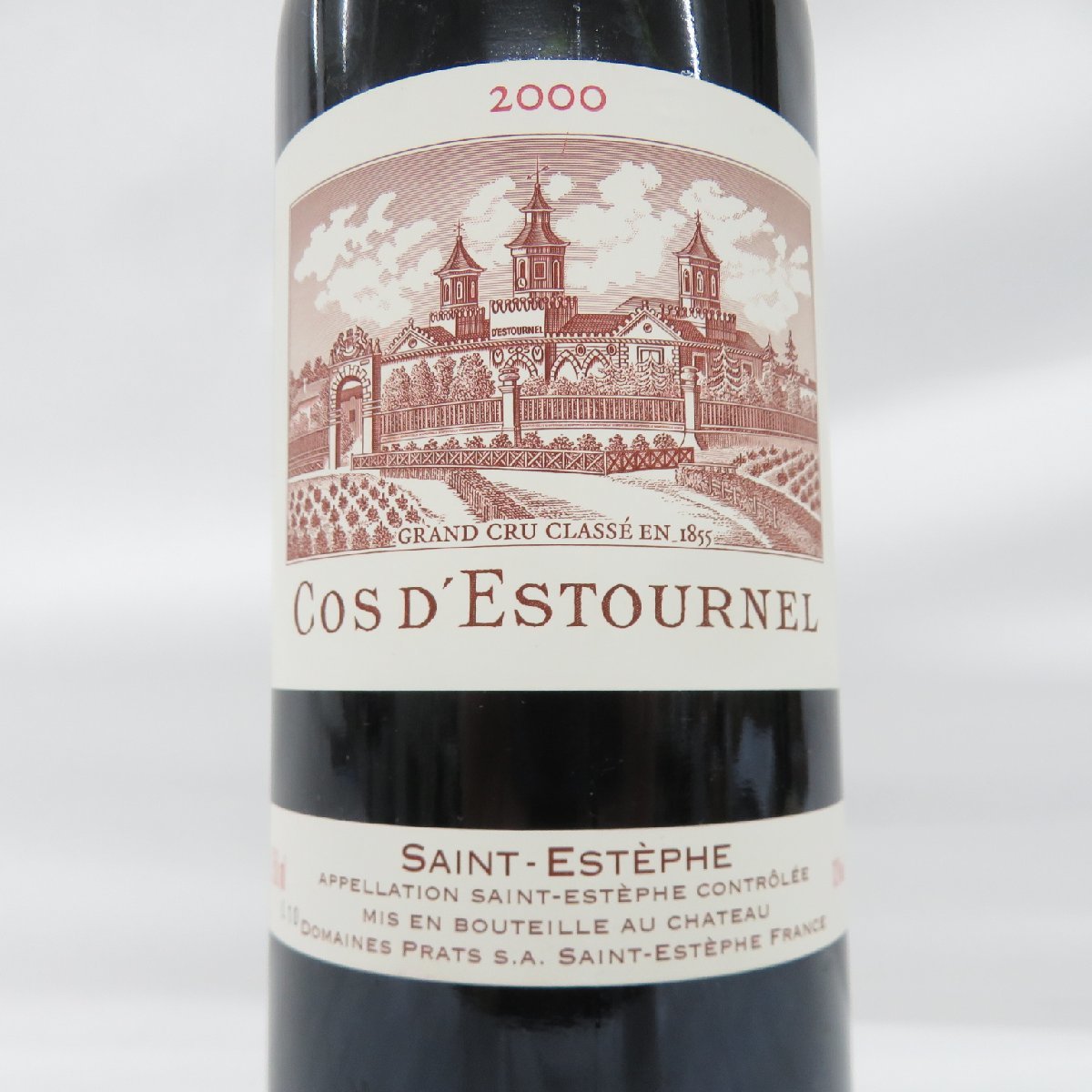 【未開栓】Chateau Cos d'Estournel シャトー・コス・デストゥルネル 2000 赤 ワイン 750ml 13％ 11487404 0202_画像2