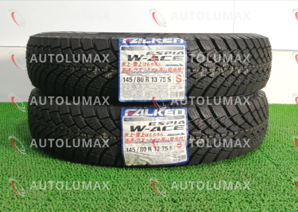 145/80R13 75S Falken ESPIA W-ACE не использовался товар зимние шины 2 шт. комплект 2018 год производства бесплатная доставка 145/80/13 Falken N3211.H