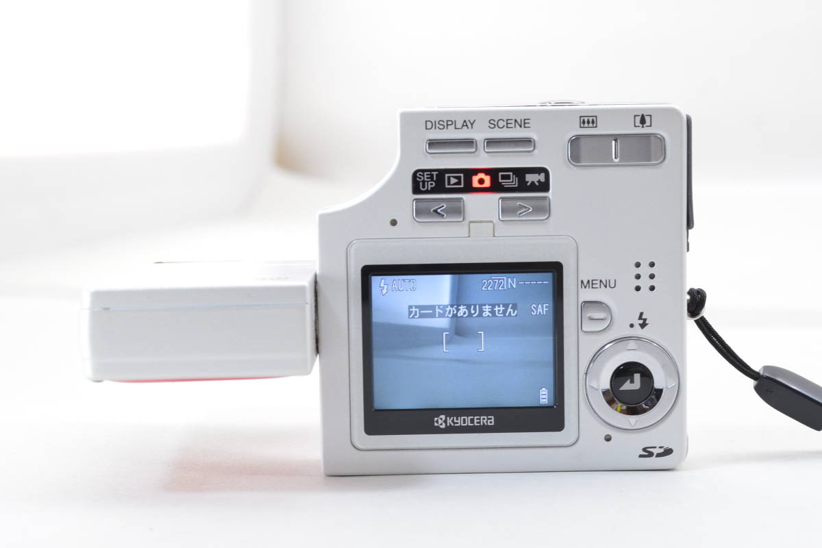【ecoま】KYOCERA Finecam SL 400 R コンパクトデジタルカメラ_画像3