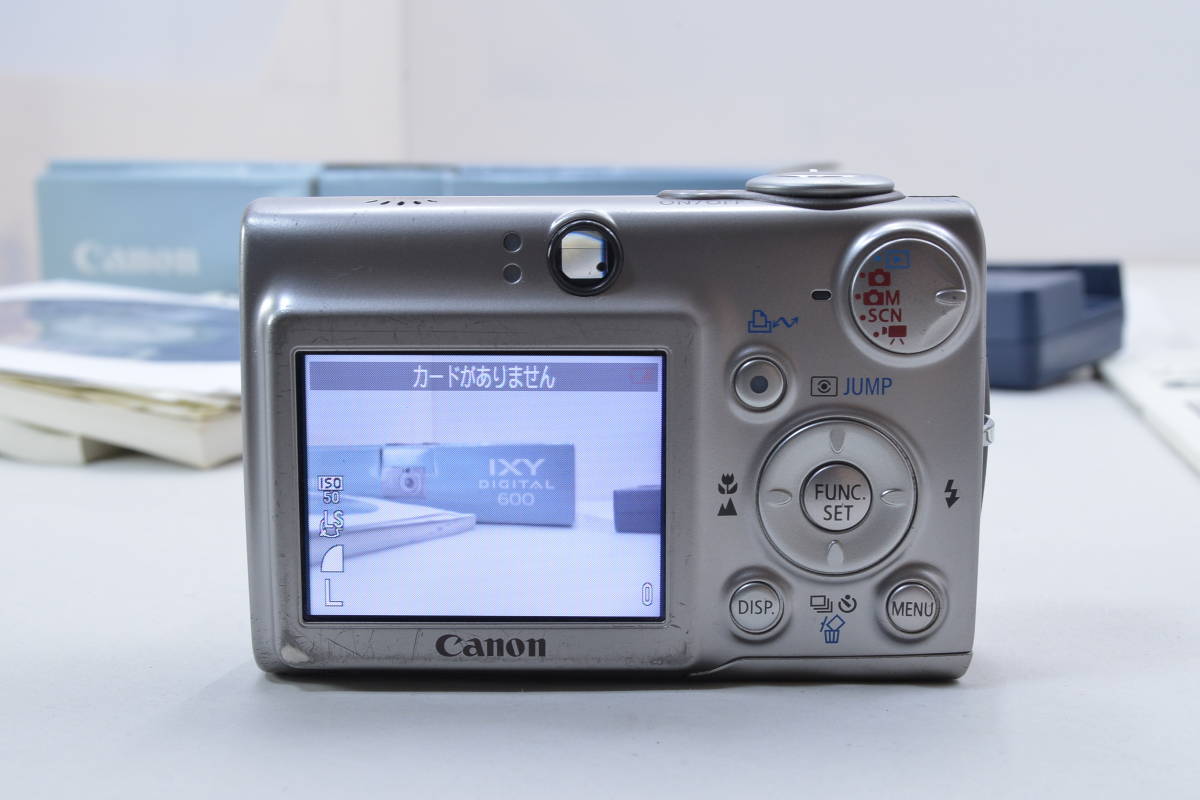 【ecoま】キャノン CANON IXY DIGITAL 600 コンパクトデジタルカメラ_画像4