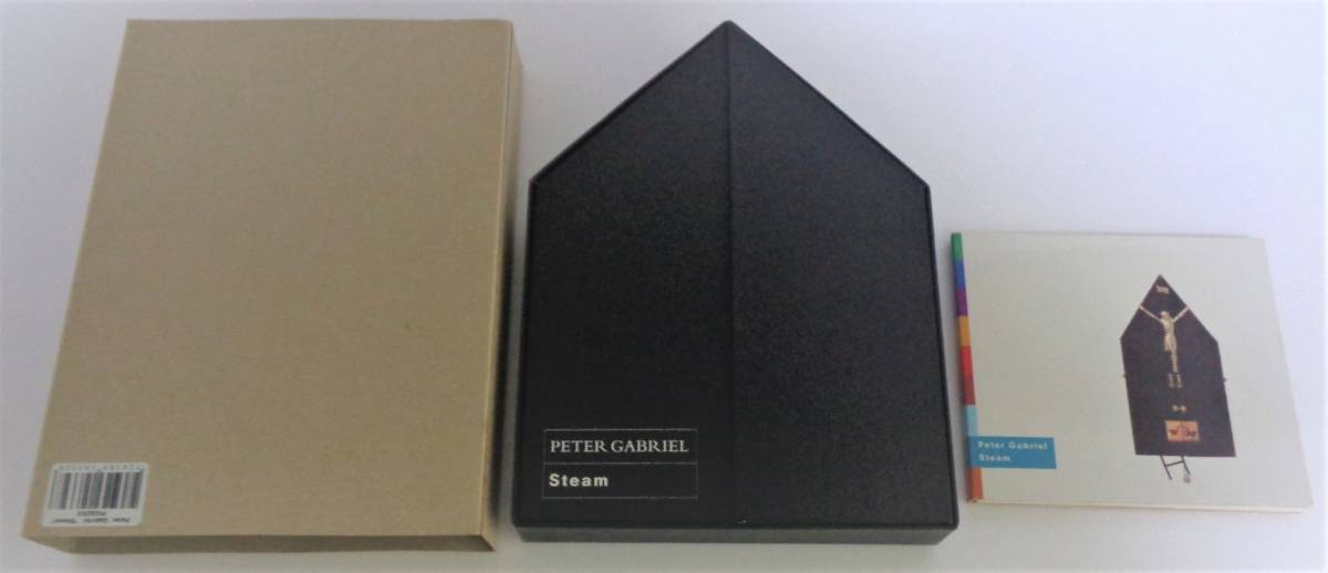 Peter Gabriel　Steam　UK盤Limited Edition限定BOX CDシングル+Europe盤 DigipakCDシングル 2枚セット　ピーター・ガブリエル_画像1