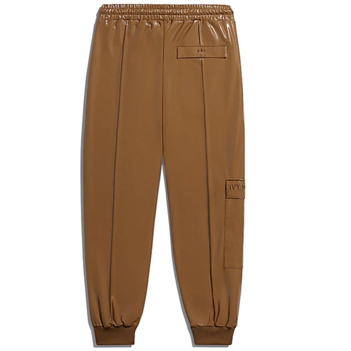 Adidas IVY PARK LATEX TRACK PANT Brown L_画像2