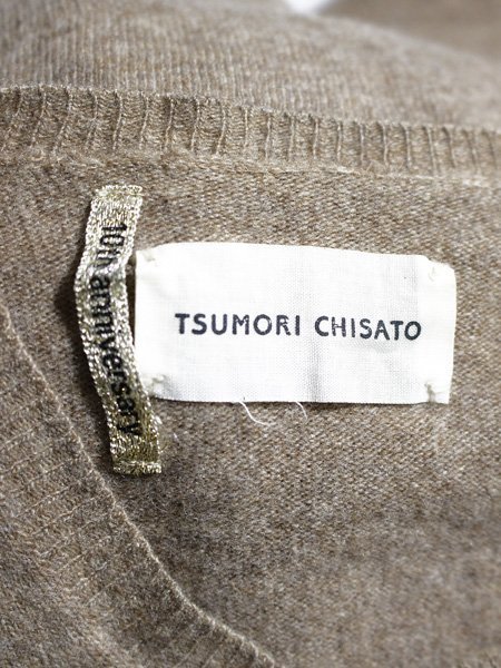TSUMORI CHISATO Tsumori Chisato 10th Anniversary Logo Crew кардиган 