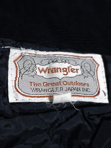 Wrangler ラングラー チェック 中綿キルティング ネル ジップジャケット Lの画像3