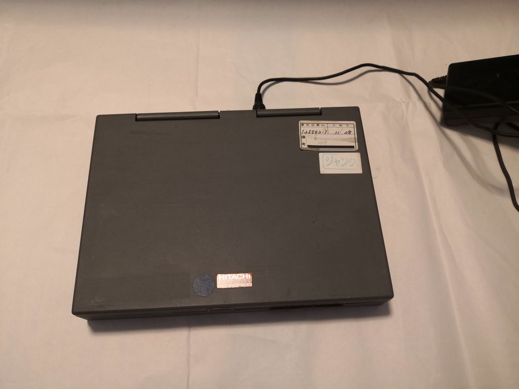 IBM ThinkPad 235 2607-20J チャンドラ 部品取り付き HITACHI IBM ThinkPad 235 2607-20J チャンドラ 部品取り付き HITACHI