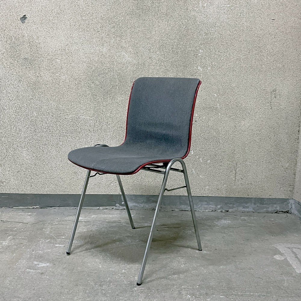 = Kotobuki KOTOBUKI Yanagi Sori FRP боковой стул специальный заказ красный ракушка серый ткань старт  King основа Vintage High модель 