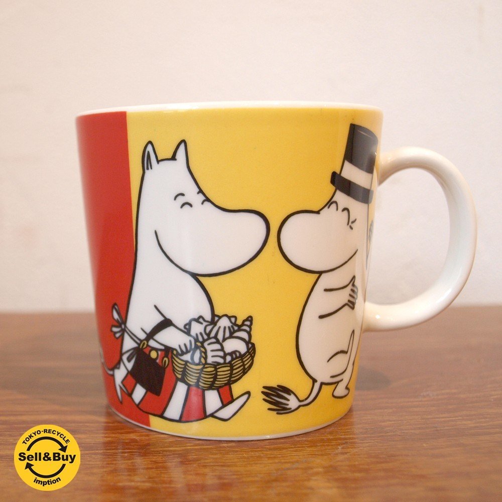 ★ アラビア ARABIA FINLAND ムーミン Moomin 2002年~2009年 2011年復刻 『ファミリー Family』 マグカップ ★
