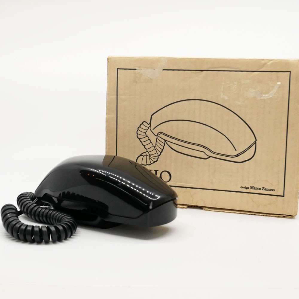 ● イタルテル Italtel グリッロ Grillo 折り畳み式 電話 プッシュ式 リチャード・サパー マルコ・ザヌーゾ デザイン 70sビンテージ