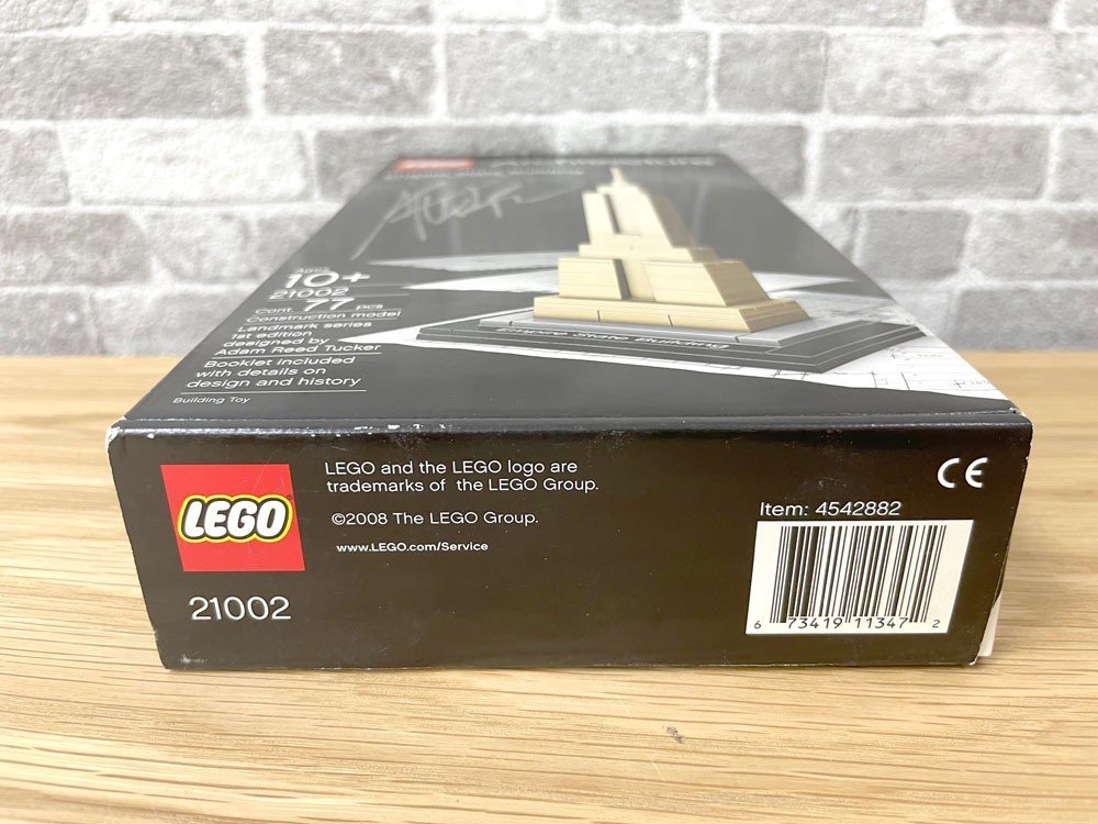 * Lego LEGO architecture Architecture empire * state * Building Empire State Building 21002 box attaching unopened goods 