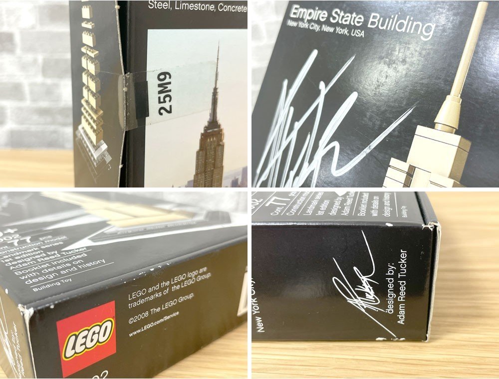 * Lego LEGO architecture Architecture empire * state * Building Empire State Building 21002 box attaching unopened goods 