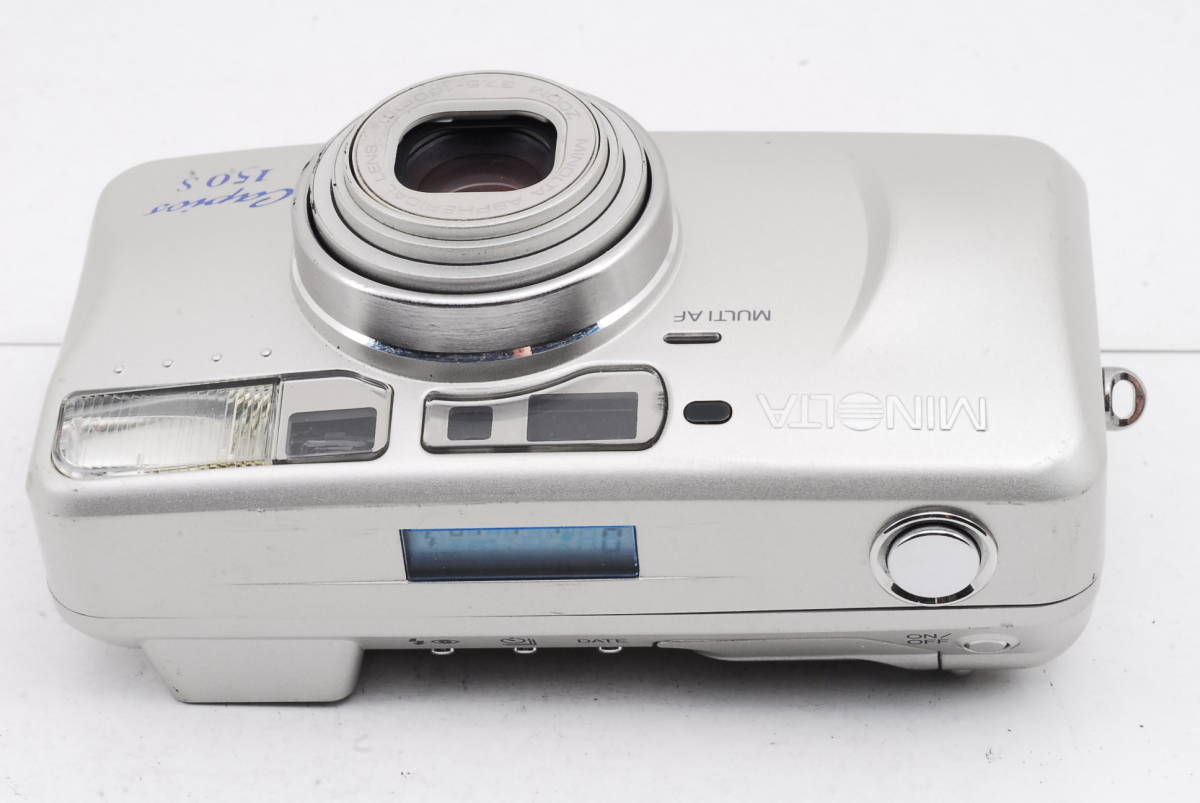 ★美品★ Minolta Capios 150S カピオス コンパクトカメラ ミノルタ 完動 キレイ ◆358の画像5