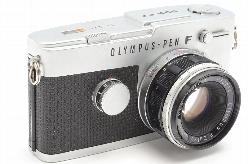 ★美品★ オリンパス OLYMPUS PEN FT / F.Zuiko Auto-S 38mm F1.8 ペン ボディ レンズ ◆471_画像3