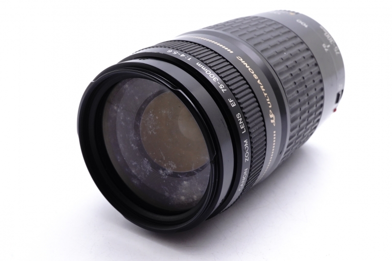 Canon EF 75-300mm F4-5.6 USM Lens キヤノン レンズ 完動 ◆388