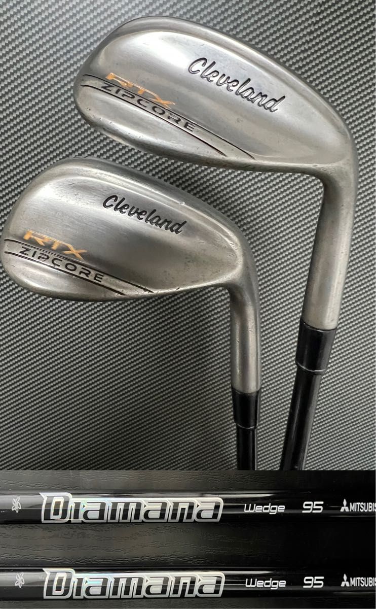 【T刻印】クリーブランド RTX ZIPCORE ノーメッキ 56 Cleveland RTX ZIPCORE T刻印 ノーメッキ 50° MID 56° MID