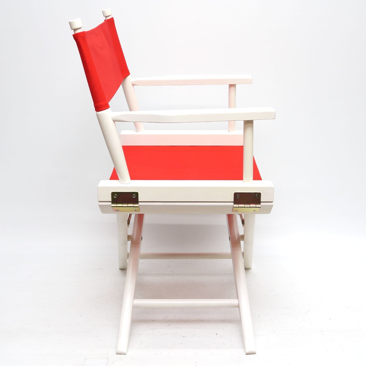 弘益 ディレクターズチェア DSC-01N 折りたたみ椅子 木製 レッド [H800453]_画像5