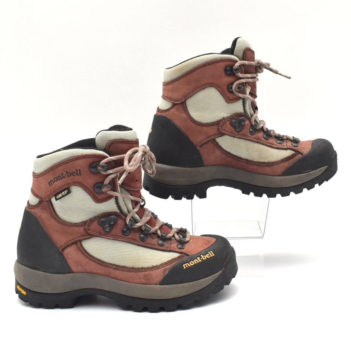 mont-bell モンベル トレッキング ブーツ シューズ GORE-TEX ゴアテックス vibram ビブラムリール SIZE:23cm 登山靴 [S207225]_画像7