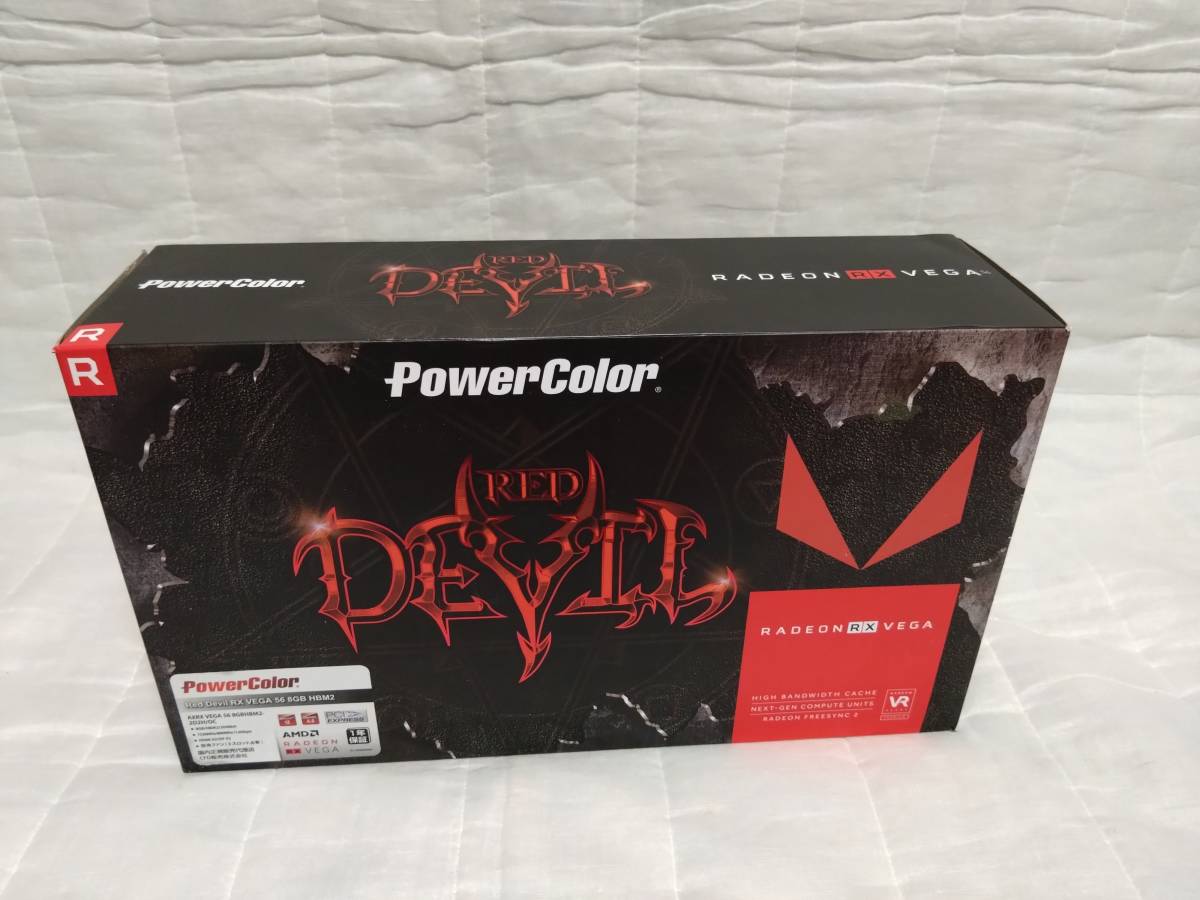 AMD PowerColor Radeon RX Vega56 8GB AXRX RED DEVIL グラフィックカード_画像6