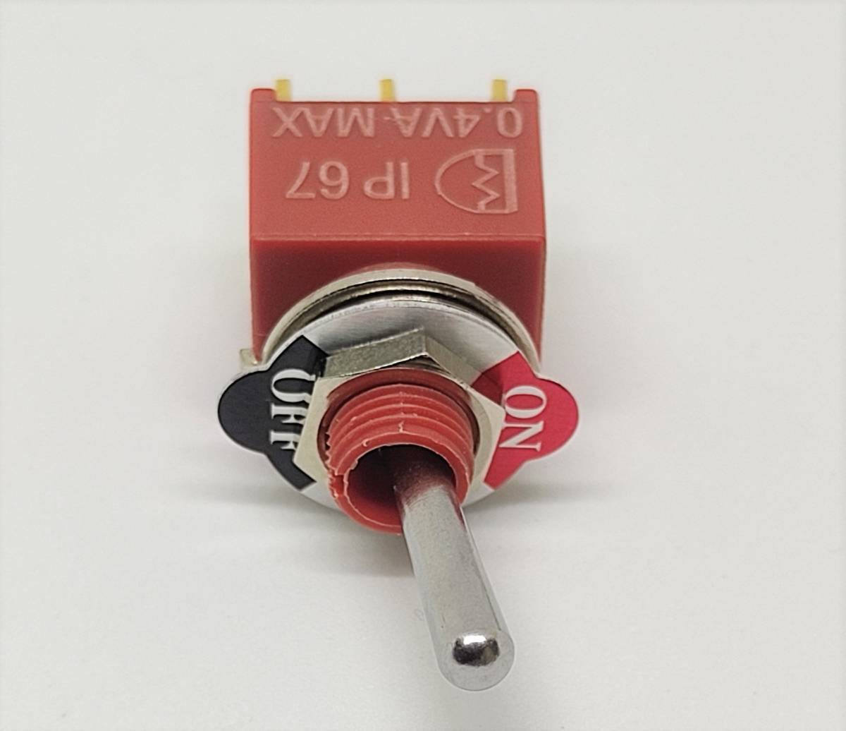  waterproof toggle switch 2 circuit 2 contact waterproof * dustproof performance IP67 panel installation for small size type ON|OFF character board attaching switch ON OFF 2 circuit waterproof 