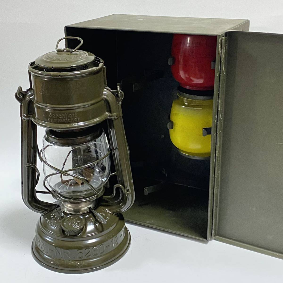 【未使用】Feuerhand フュアーハンド 276 sturmkappe（stk） 西ドイツ軍用BOX AUERホヤ ビンテージランタンの画像1
