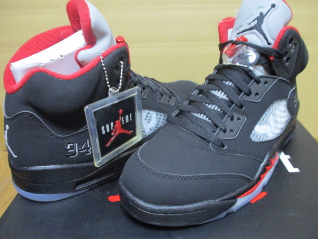 新品 Supreme ジョーダン5 27cm NIKE AIR JORDAN 5 RETRO BLACK BRED RED US9 黒タグ完備 未使用 デッドストック 本物 シュプリーム ナイキ 新品 Supreme ジョーダン5 27cm NIKE AIR JORDAN 5 RETRO BLACK BRED RED US9 黒タグ完備 未使用 デッドストック 本物 シュプリーム ナイキ