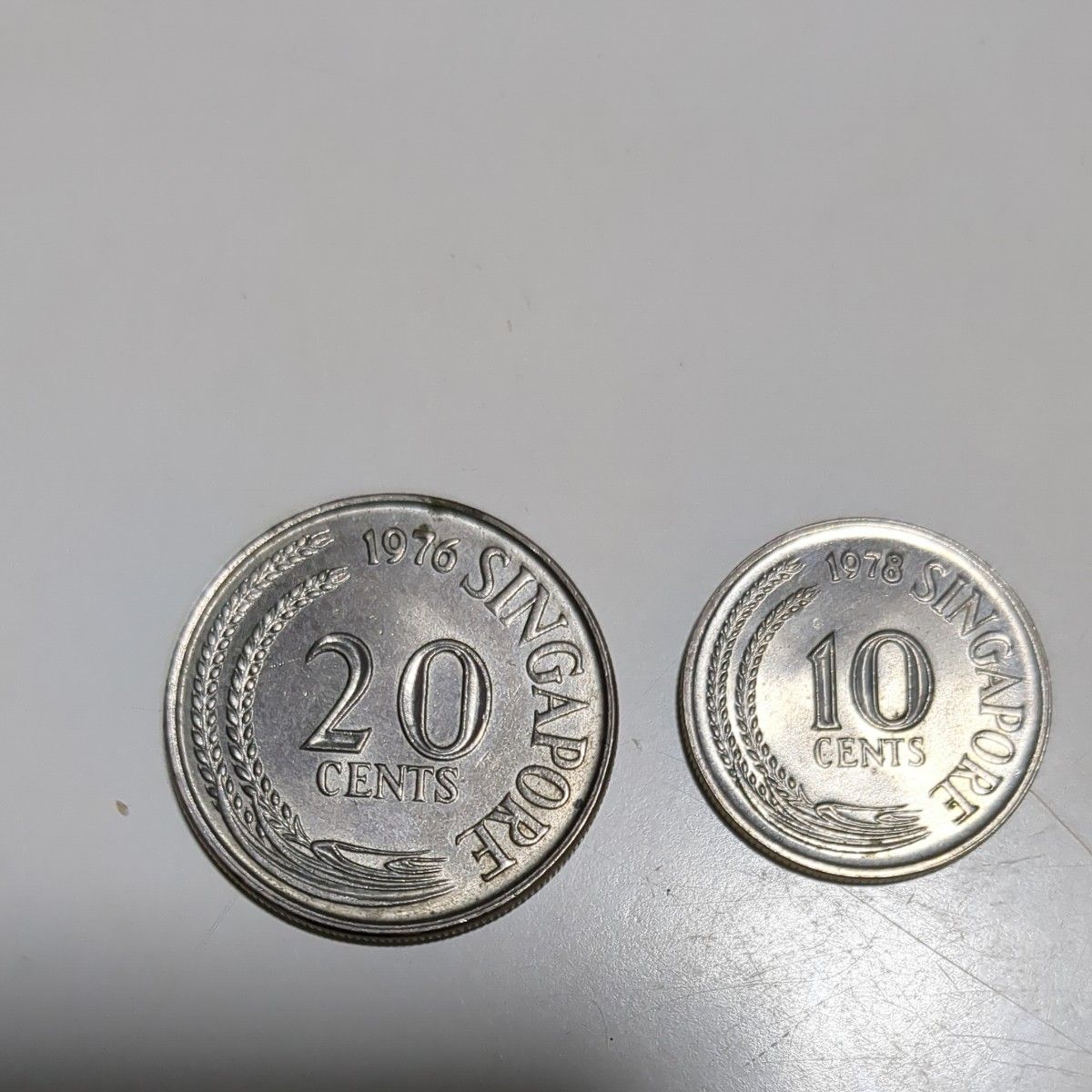 シンガポール 旧紙幣硬貨
