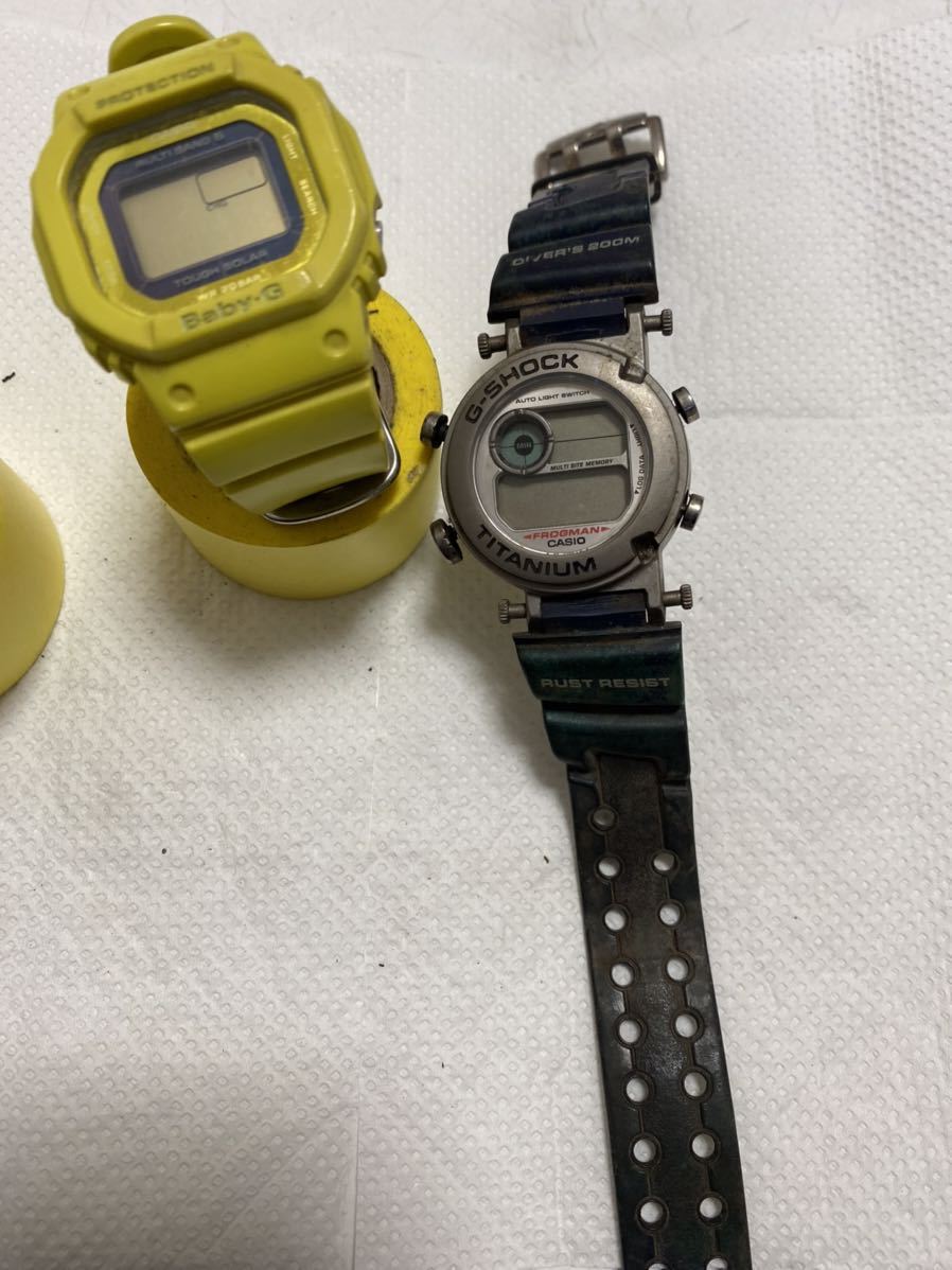 腕時計 CASIO G-SHOCK DW-9900 DW-5600 3台まとめて売る_画像5