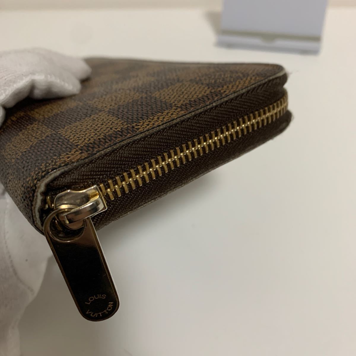 美品　LOUIS VUITTON ルイヴィトン ダミエ ジッピー ウォレット ラウンドファスナー　長財布　ブラウン_画像5