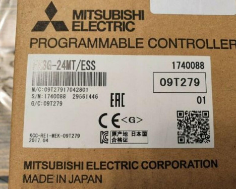 新品　MITSUBISHI/三菱　MELSEC-Fシーケンサ　FX3G-24MT/ESS 【６ヶ月保証】_画像1