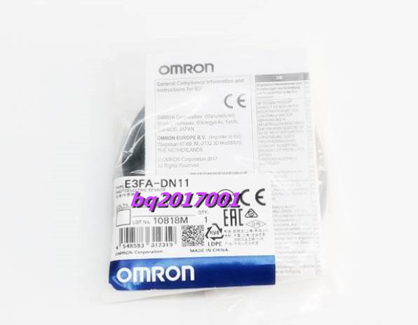 新品　OMRON/オムロン 　赤外線近接スイッチびまん反射光学センサー　 E3FA-DN11　【６ヶ月保証】_画像1