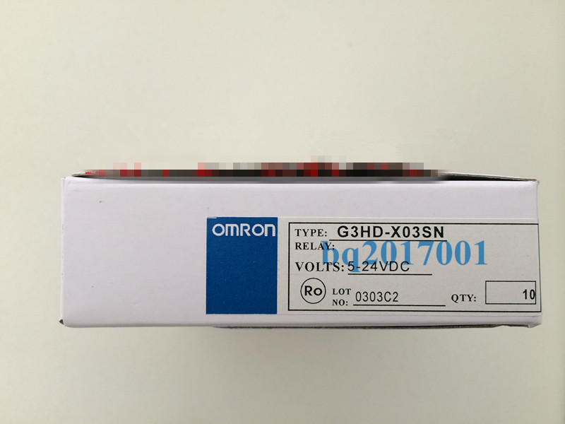 新品　OMRON/オムロン G3HD-X03SN　ソリッドステート・リレー　10個入り 【６ヶ月保証】_画像1