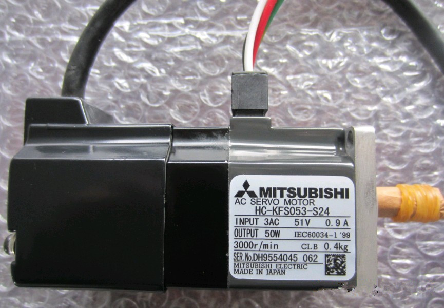 新品　三菱 Mitsubishi 　HC-KFS053-S24 サーボモーター　6ケ月保証_画像1
