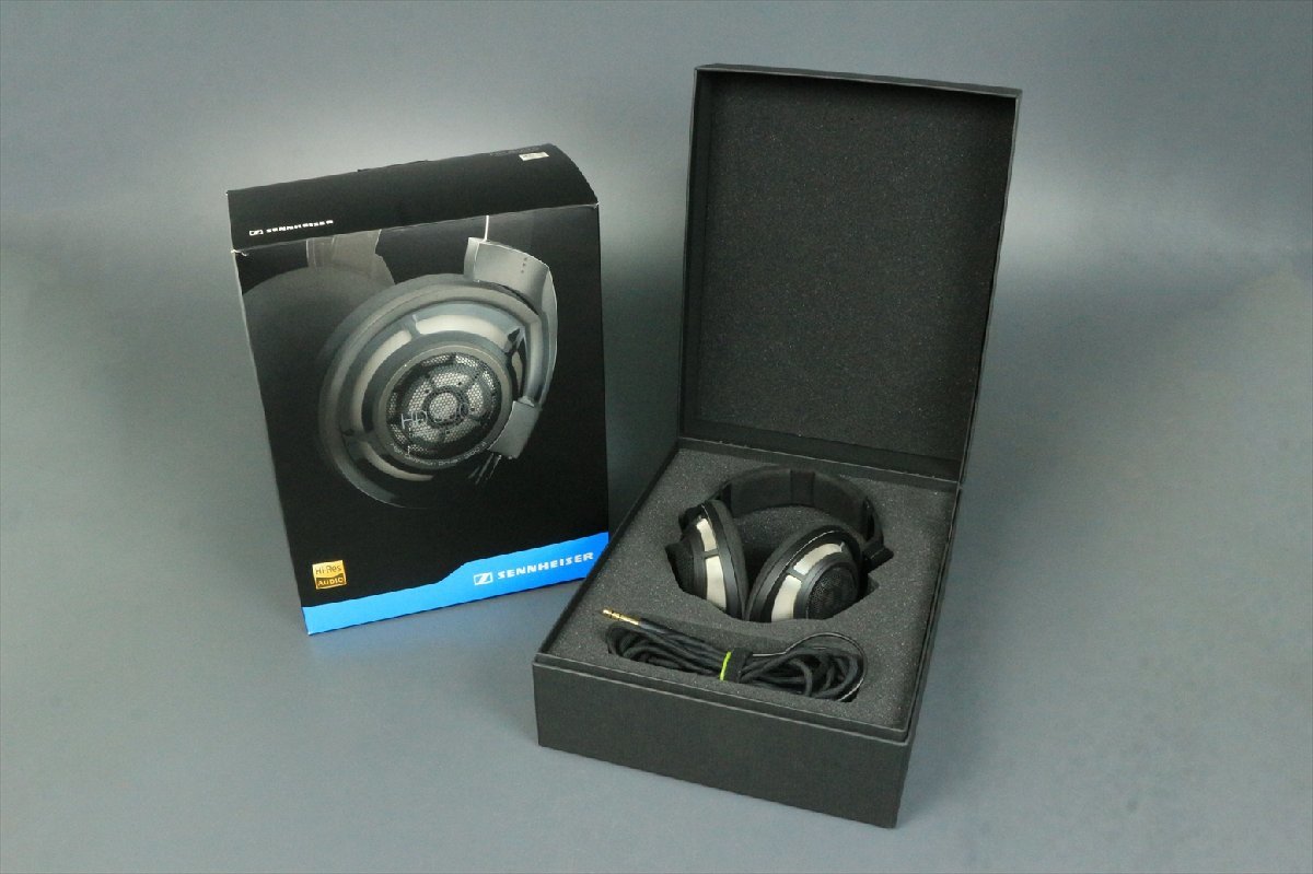 ヘッドフォン ゼンハイザー SENNHEISER HD800S ヘッドホン オーディオ 音響 器材 音楽 元箱付 3141kfy_画像1