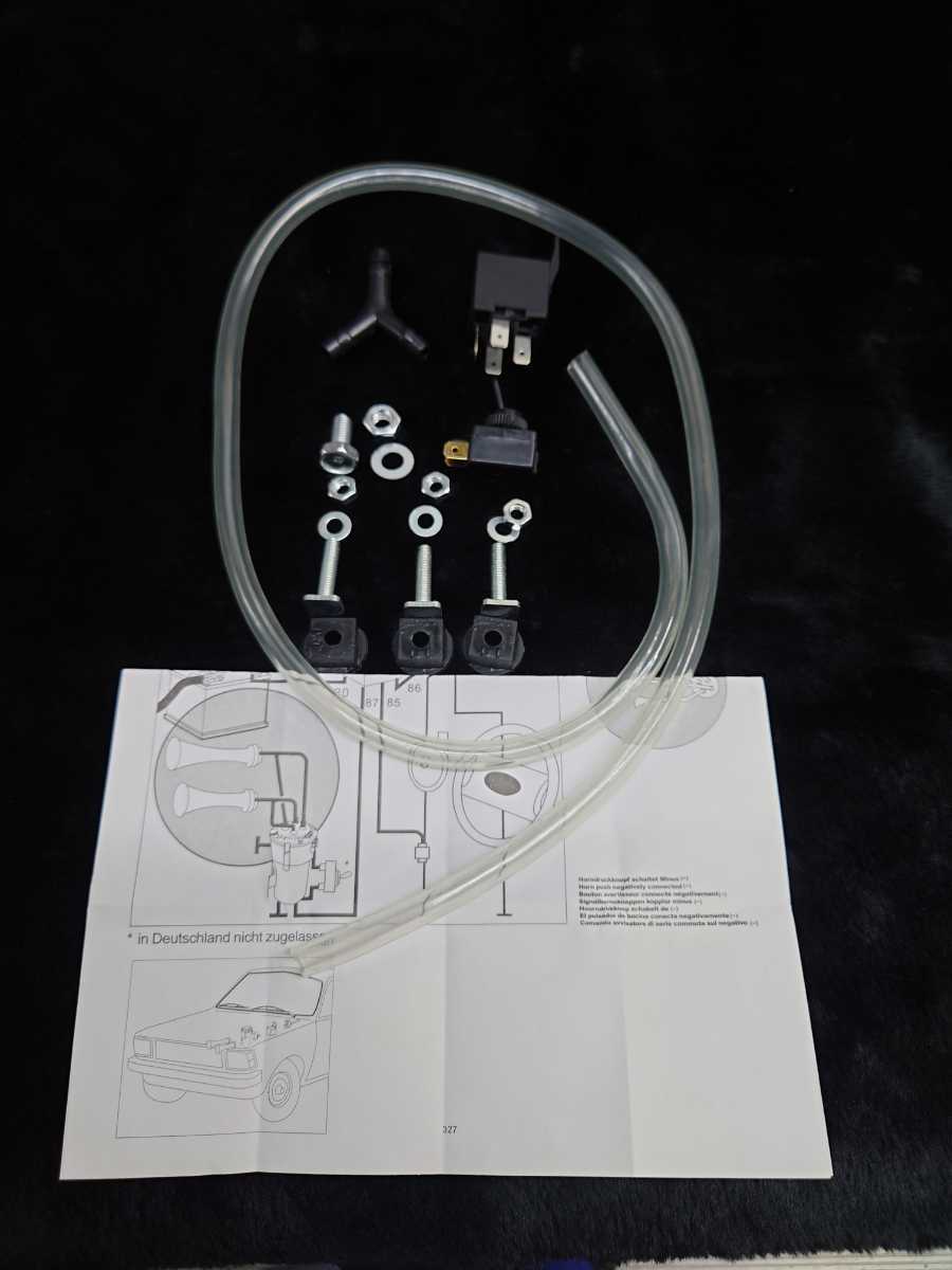 3連ラッパ　メッキ　パラリラ　専用ステー付き　検）暴走族　旧車會　GX71 JOG DJ-1 27V 2JA Dio ZX ZR タクト　クレタク　AF09 AF18 AF25_画像3