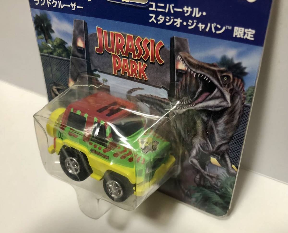 【USJ 限定品 】 タカラ チョロQ ジュラシック・パーク トヨタ ランドクルーザー ランクル70 TAKARA TOYOTA LAND CRUISER _画像5