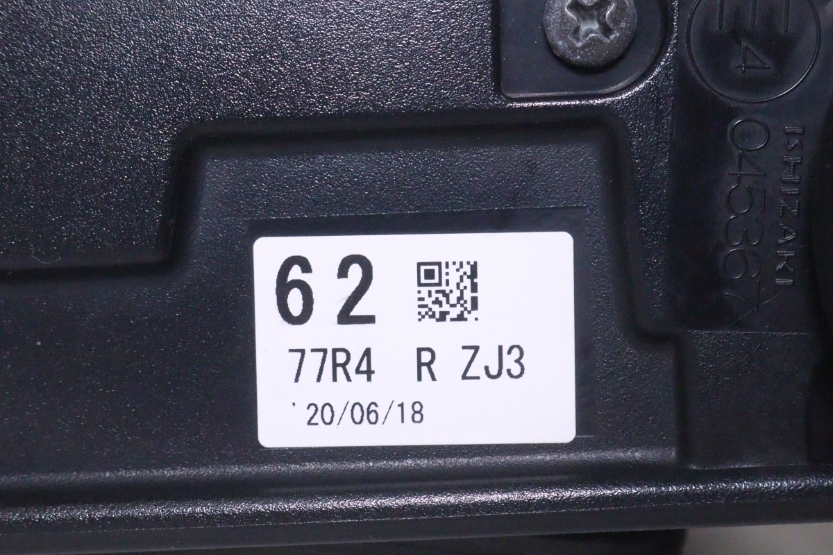 41-263★8P★JB64W ジムニー シエラ★右ドアミラー 84701-77R73-ZJ3 77R7 ブルーイッシュブラックパール３ ZJ3 純正★スズキ (DM)_画像5