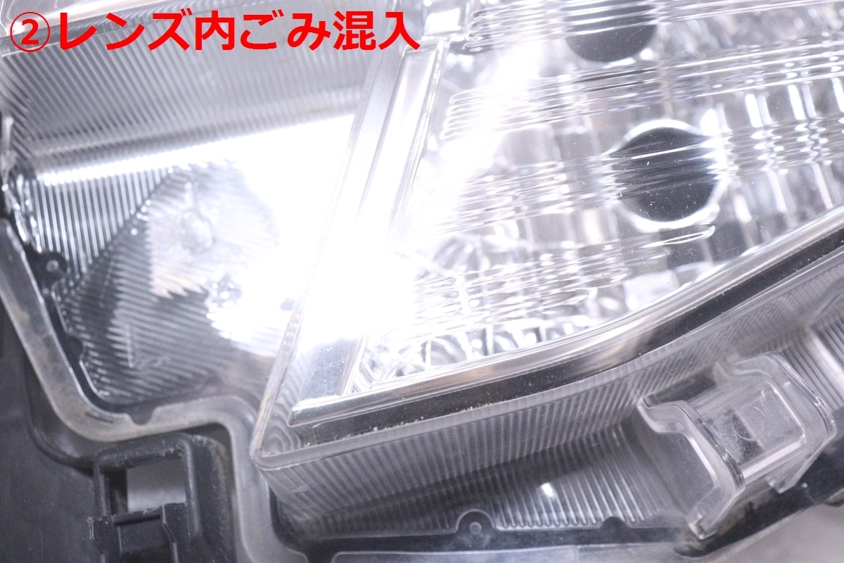 41-1973★LED LA600S タントカスタム★左ヘッドライト KOITO 100-51392 メッキ 純正★ダイハツ LA610S (UK)_画像5