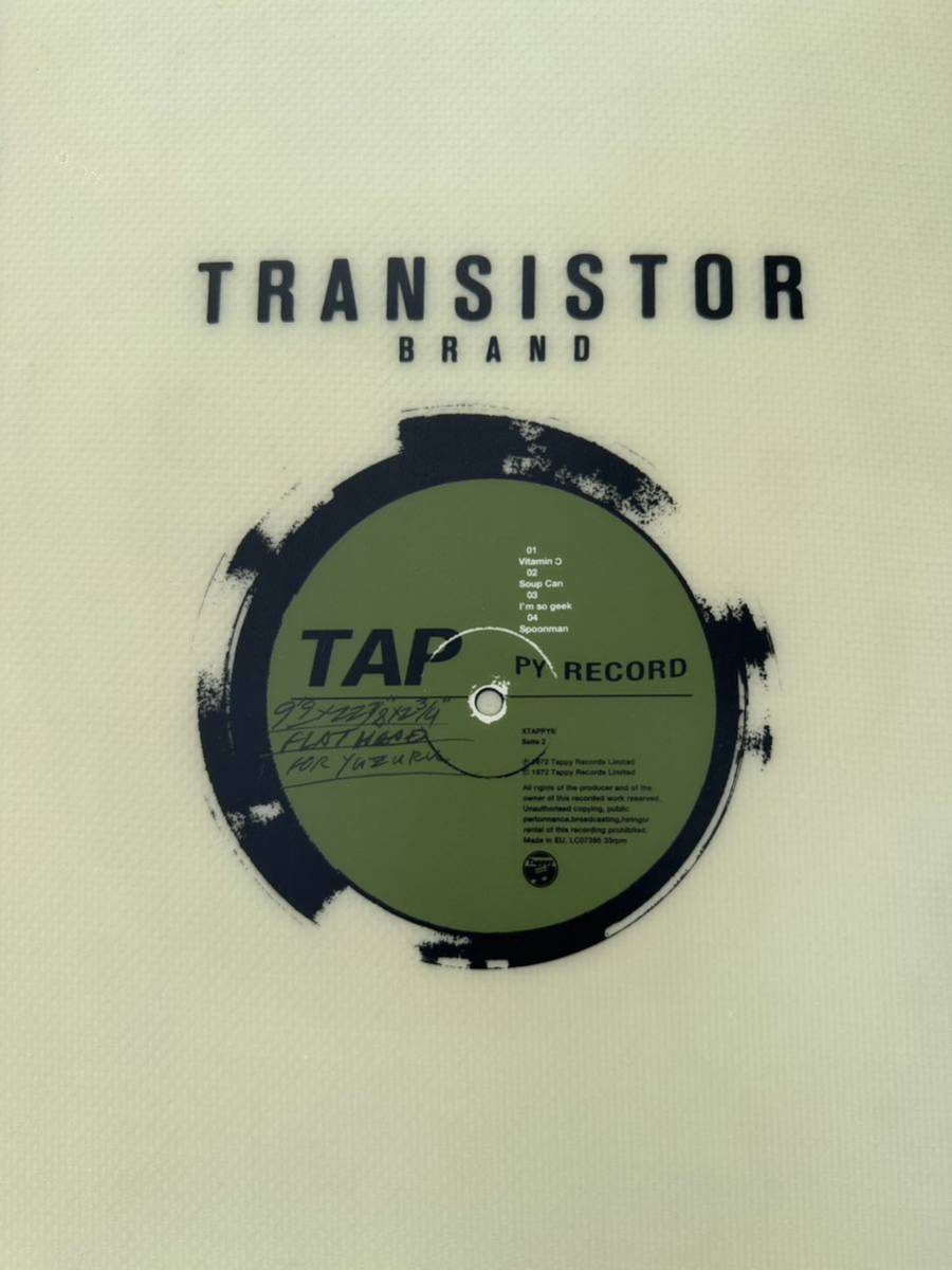 希少TRANSISTOR BRAND flat head model 9.9ft 新城譲パーソナルボード　トランジスタブランド　フラットヘッド24/7 TAPPY シェイプ_画像8