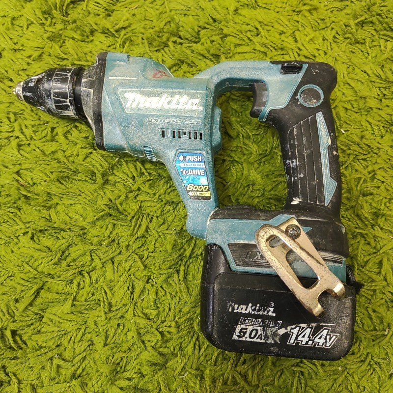  secondhand goods * Makita 18V rechargeable screw driver FS600D body + original 14.4V battery * makita