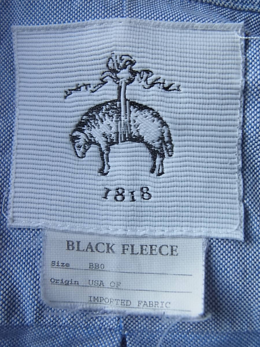 BROOKS BROTHERS BLACK FLEECE ブルックスブラザーズ ブラックフリース コットンオックス プルオーバー ボタンダウンシャツ サイズ BB0の画像9
