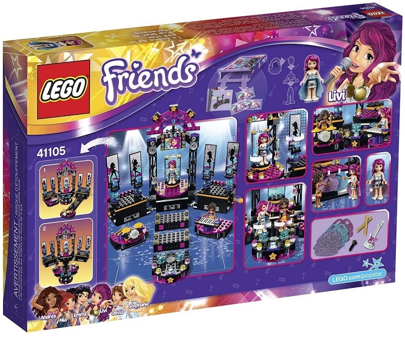 ■レゴフレンズ LEGO Friends■41105■ライブステージ(検 コンサート ライヴステージ)■正規品■未開封新品■同梱可■_画像2