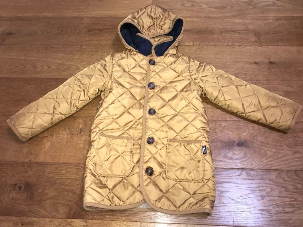  Kids United Arrows стеганная куртка зеленый этикетка сирень расческа ngUNITED ARROWS green label relaxing