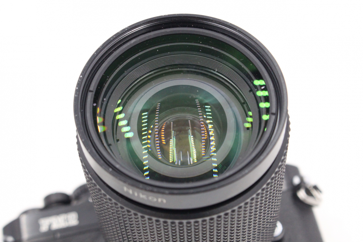 【ト静】 ★ Nikon ニコン FM2 ブラック ボディ フィルムカメラ レンズ付 35～135mm 1:3.5～4.5 中古現状品 GC524GCG48_画像4