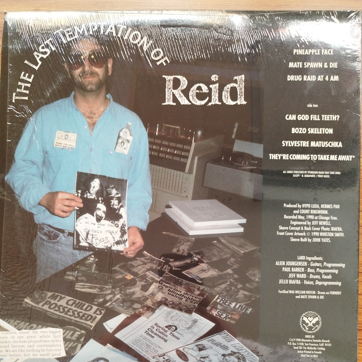 LARD The Last Temptation Of Reid レコード_画像2